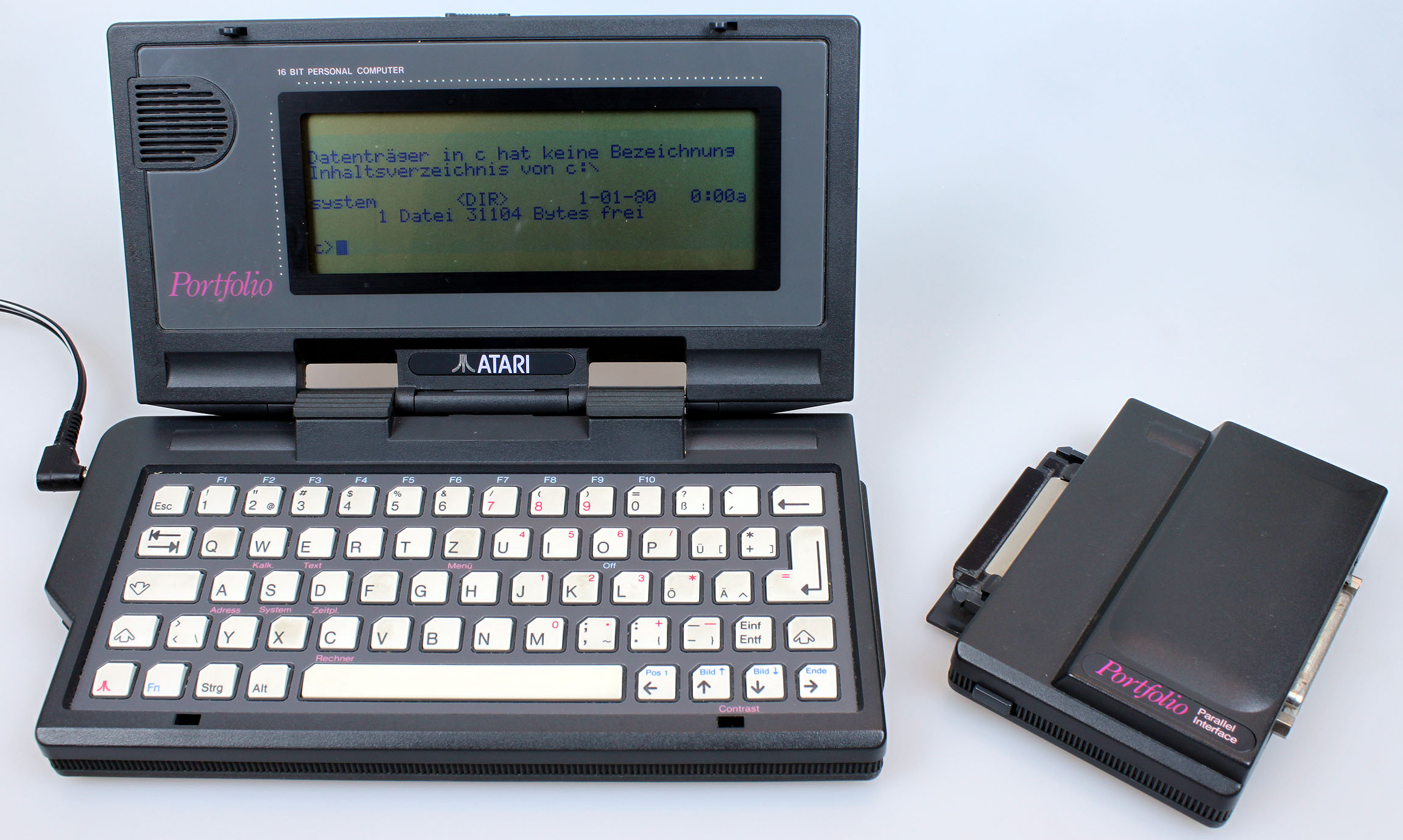 Atari Portfolio von 1989