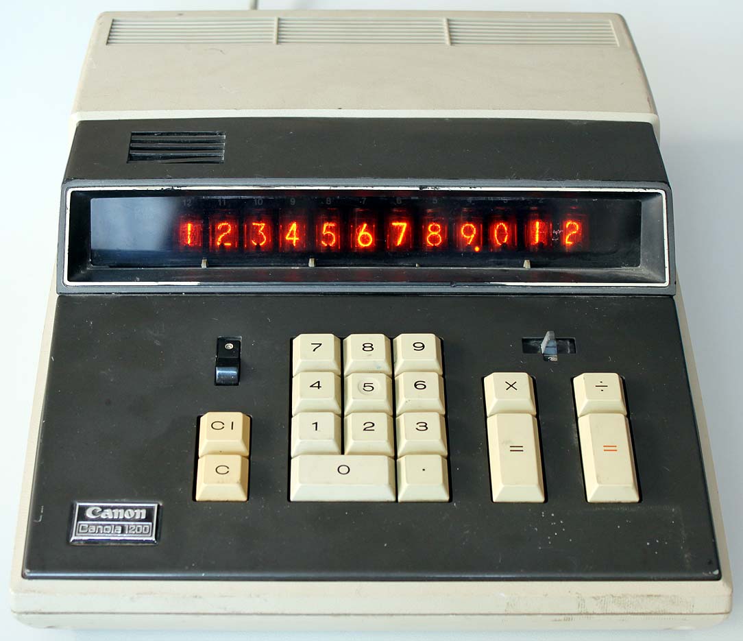 Tischrechner Canon Canola 1200 von 1969