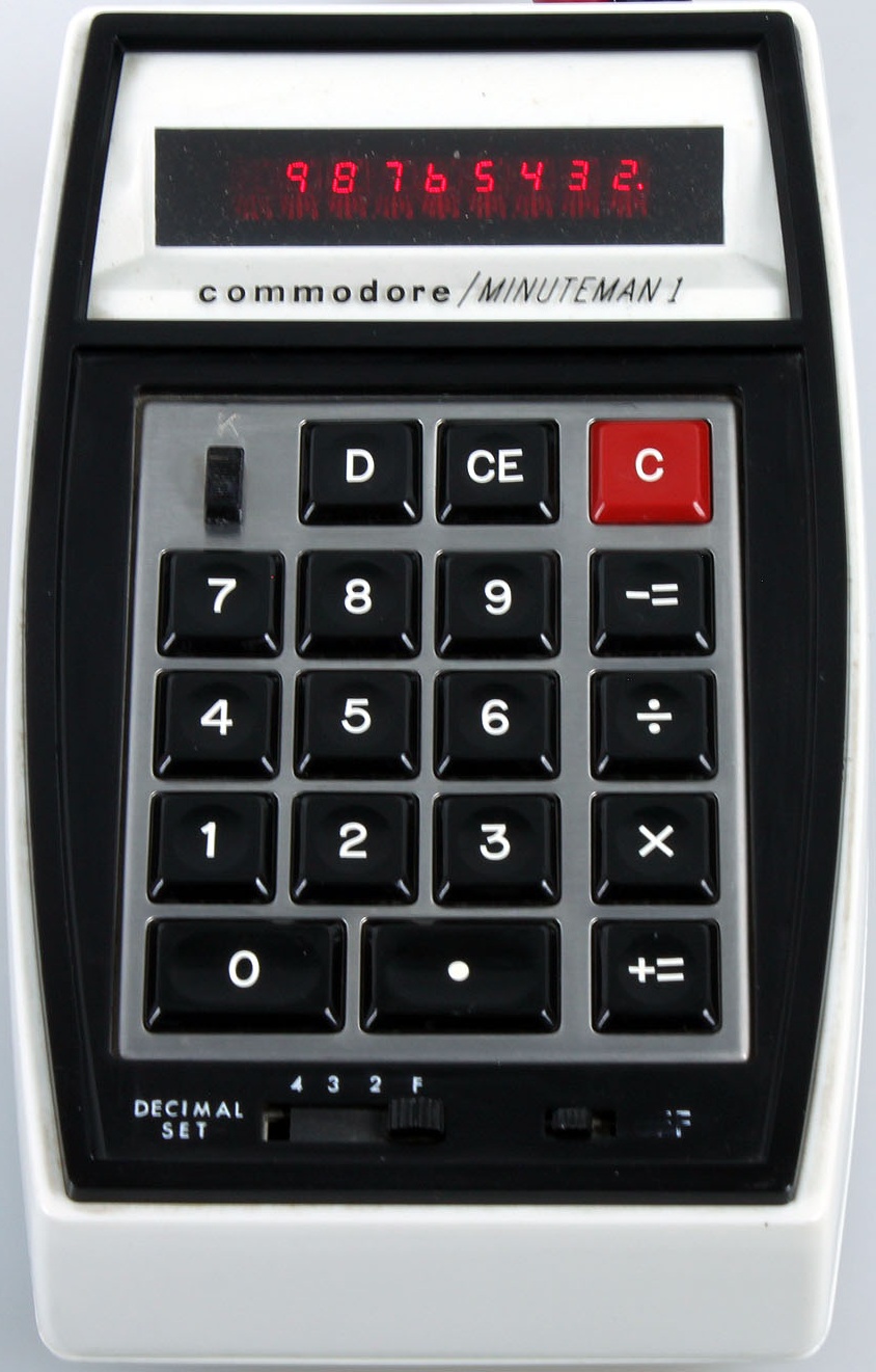 Taschenrechner Commodore Minuteman von 1972