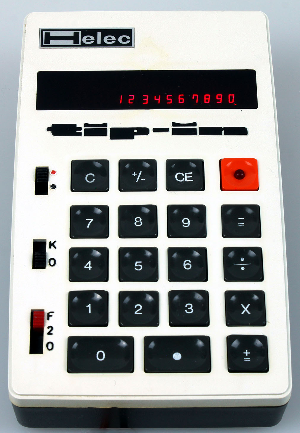 Taschenrechner Helec GT 535 tip-in von 1974