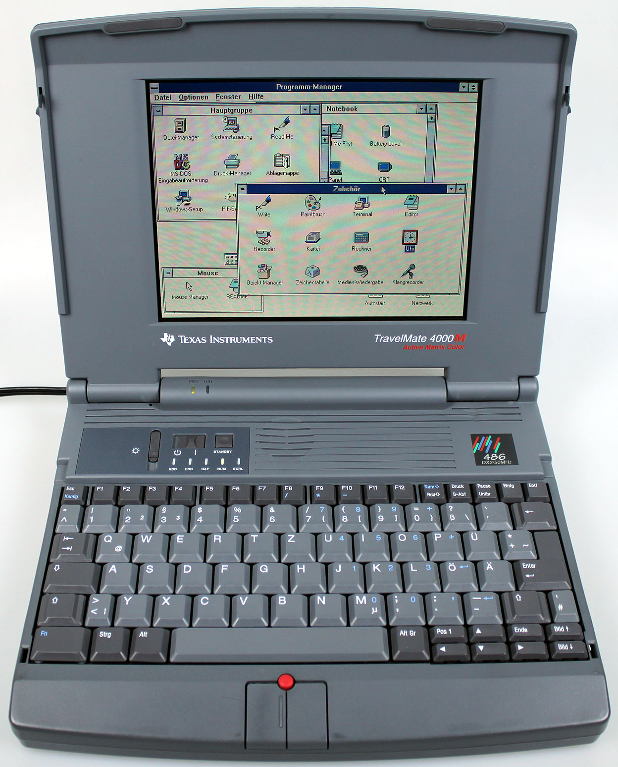 Notebook Texas Instruments TravelMate 4000M von 1994