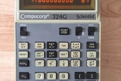 Programmierbarer Tischrechner Compucorp 324G Scientist von 1972