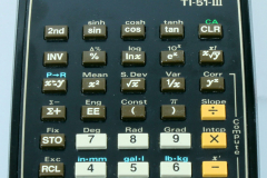 Programmierbarer Taschenrechner Texas Instruments TI-51-III von 1977