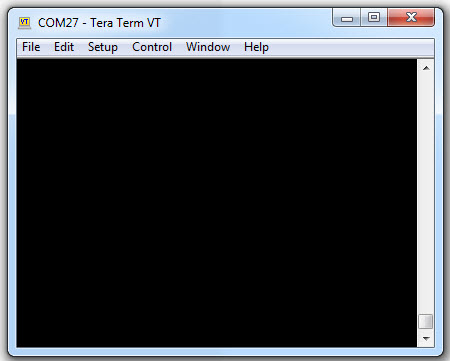 TeraTerm - Leerer Bildschirm